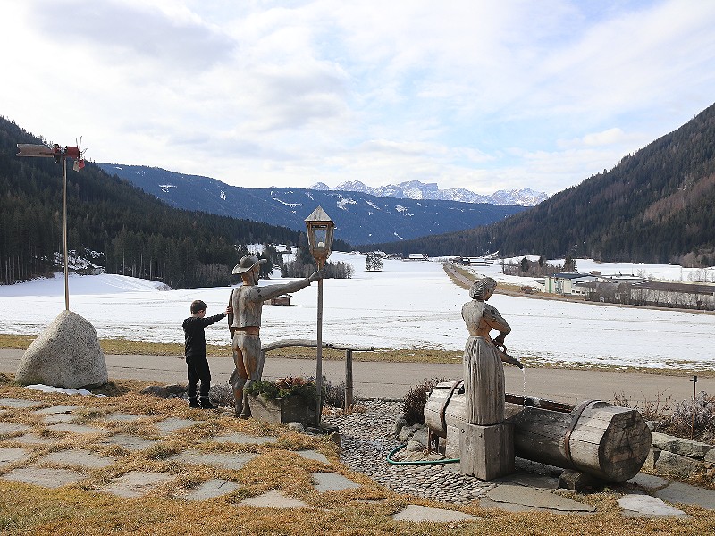 Het uitzicht vanaf Mudlerhof