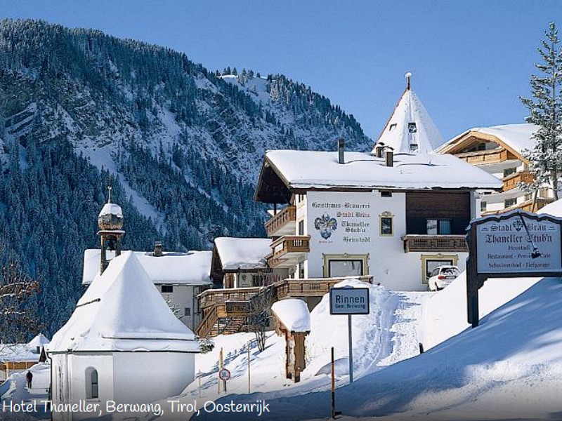 Kindvriendelijk hotel Thaneller in Berwang