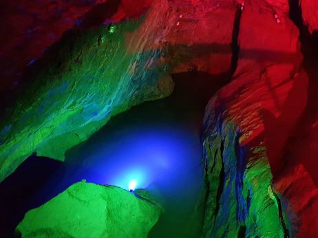 De bijzondere natuurgrot Sturmannshöhle