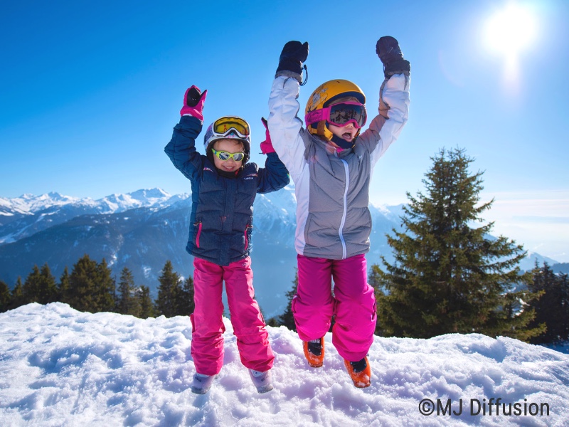 Kinderen in Val d'Arly Espace Diamant