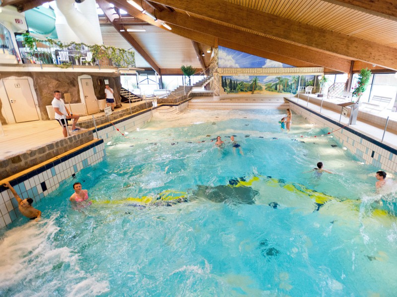 Het golfslagbad van Landal Salztal Paradies