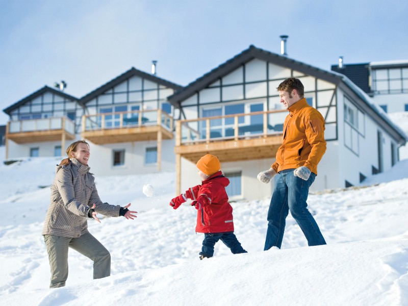 Sneeuwpret bij Landal Winterberg