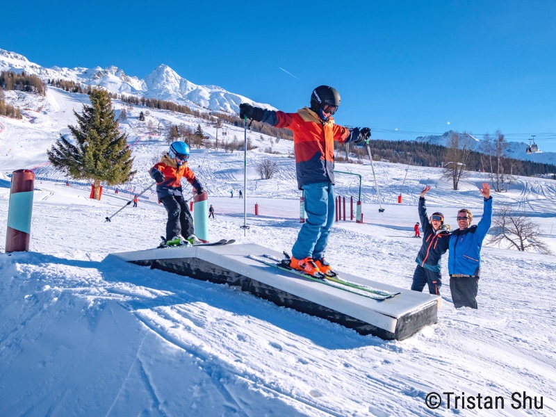 Les Arcs Espace de progression Tristan Shu