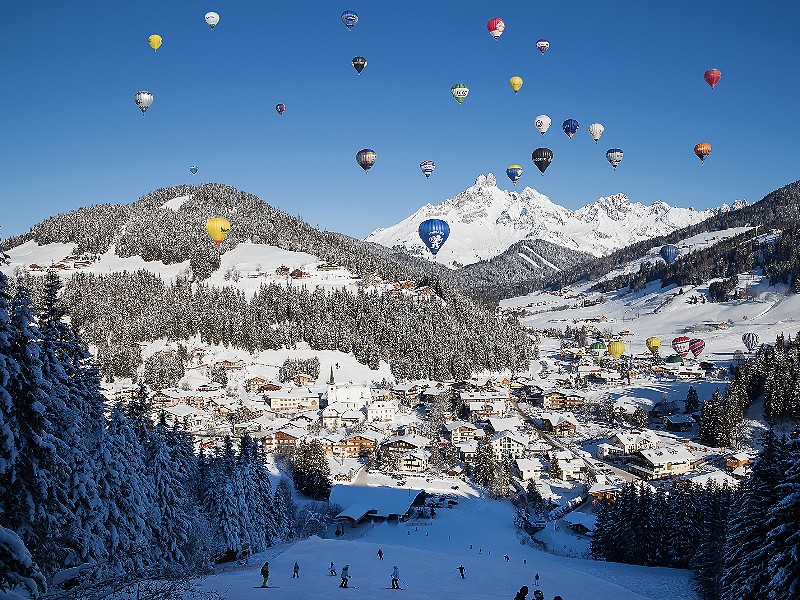 Filzmoos: ballondorp van de Alpen