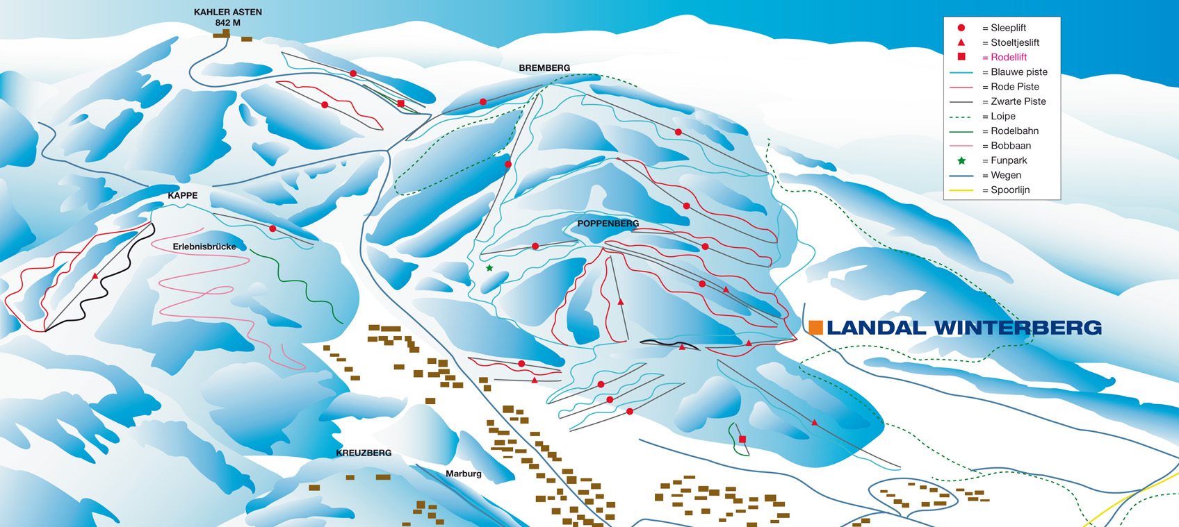 Skipistes Winterberg