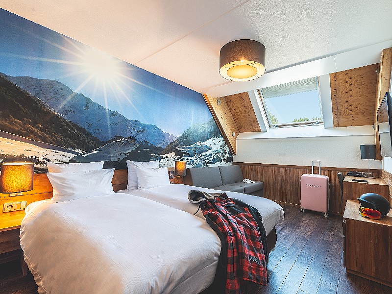 Het unieke Alpine Hotel van SnowWorld Landgraaf